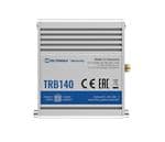 网关 4G/3G/2G/LTE CAT4, Cellular Gateway, Single SIM, 1 x Ethernet, Digital I/O, micro-USB port. Regions: Europe, the Middle East, Africa, Korea, Thailand, India, Malaysia. European power supply unit.