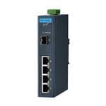 非托管以太网交换机 4 GE + 1 SFP Ind Unmanaged Switch W/T