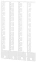打印机 IDENTIFICATION LABELS 10X5 MM, RAL9016