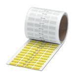 打印机 Label Roll yellow unlabeled can be labeled with: THERMOMARK ROLLMASTER 300/600 THERMOMARK X1.2 THERMOMARK ROLL X1 THERMOMARK ROLL 2.0 THERMOMARK ROLL mounting type: adhesive lettering field size: 20 mm x 8 mm Number of individual labels: 5