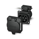 电动汽车连接器 EV-T2M3SO12-4P-BL-SET