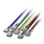 电动汽车充电电缆 CHARX connect Cable set Cables with slip-on sleeves on one end Only for connection to generation 2 infrastructure charging sockets from Phoenix Contact Type 2 IEC 62196-2 20 A / 480 V (AC) Single wires length: 0.3 m Generation 2