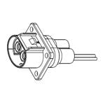 电动汽车连接器 4.0MM POWERLOK 2 WAY RECEPTACLE FOR 2.5MM(2) U KEY WITHOUT HVIL