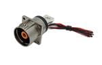 电动汽车连接器 14.0MM POWERLOK SINGLE WAY RECEPTACLE BUSBAR WITH M8 PEMNUT V KEY WITH HVIL