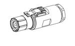电动汽车连接器 PowerLok 10mm 1POS Plug Assy