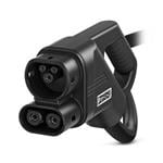 电动汽车充电电缆 CHARX connect  DC charging cable with vehicle charging connector and open cable end  Housing color black-black  with replaceable mating face frame  with connected PP contact  For charging electric vehicles (EV) with direct current (DC)  for insta