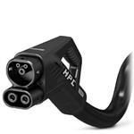 电动汽车充电电缆 CHARX connect  HPC DC charging cable with cooled vehicle charging connector and cooled cable  Housing color black-black  with replaceable mating face frame  without panel feed-through  For charging electric vehicles (EV) with direct current (DC) 