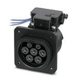 电动汽车连接器 EV-T2M3SE12-3AC32A- 0,7M6,0E00