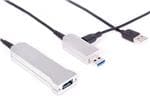 USB数据线/IEEE 1394数据线 Cable USB 3.0,Ext. A female / A male,20m