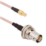 射频电缆组件 BNC Straight Bulkhead Jack IP67 to MCX Straight Plug RG-316 50 Ohm 36 inches (914 mm)