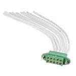 矩形电缆组件 3MM F/L CA 10 150MM 18AWG DIL