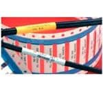 电线标签和标记 HS-SLV 3/4" BK PRICE PER PC