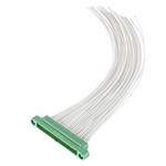 矩形电缆组件 1.25MM M/L CA 2X25 450MM 26AWG