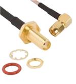 射频电缆组件 CA SMA-SMA RP-SP BHD 1M IP67