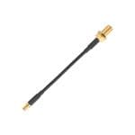 射频电缆组件 SMA(F) Jack to 150mm RG-174 to MCX(M) Plug Straight
