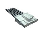 矩形电缆组件 .165" Power Mate(R) Single Row Discrete Wire Cable Assembly