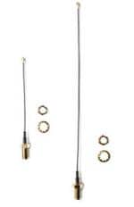 射频电缆组件 Jumper RP-SMA U.FL(iPex),9inch