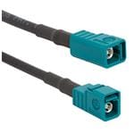 射频电缆组件 FAKRA Straight Jack G-58 Cable, 1 Meters