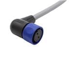 传感器电缆/致动器电缆 Pre-wired Flex Cable Connector - Right Angle - 1m - 2 Contacts - Socket