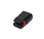 照明连接器 3P PLUG, MINI IP67 CONN,BLACK