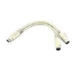 电脑线 M Cable M-DIN 6P(M)/M-DIN 6P(F)x2 20CM