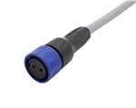 传感器电缆/致动器电缆 Pre-wired Flex Cable Connector - 2m - 3 Contacts - Socket