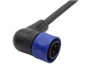 传感器电缆/致动器电缆 Pre-wired Flex Cable Connector - Right Angle - 2m - 4 Contacts - Plug