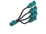 射频电缆组件 MATE-AX/FAKRA II,CABLE ASSY