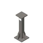 协作机器人配件 36" TALL CUSTOM PEDESTAL