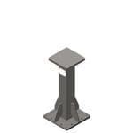 协作机器人配件 30" TALL BLANK PEDESTAL