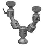 协作机器人配件 METRIC SMALL DUAL ARM KIT W/ 50MM LINKS
