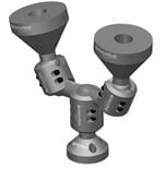 协作机器人配件 METRIC START/STOP BUTTON DUAL ARM KIT