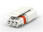 照明连接器 3P PLUG, MINI IP67 CONN,WHITE