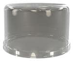 照明连接器 DOME COVER 80 mm DIA, 60 mm high, FLS Series - CLEAR