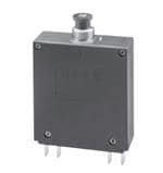 断路器 Single, two and three pole magnetic circuit breakers with trip-free mechanism and push/pull on/off manual actuation. A choice of fast magnetic only or hydraulically delayed switching characteristics (Stype MO or HM CBE to EN 60934) en