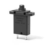 断路器 Single pole thermal circuit breaker with press-to-reset, tease-free, trip-free, snap action mechanism. Type 2-5000 is available with optional manual release (-H), (R-type TO CBE to EN 60934 in press-to-reset configuration; M-type when