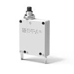断路器 Single pole thermal-magnetic circuit breakers with tease-free, trip-free, press-to-reset, snap action mechanism (R-type TM CBE to EN 60934; M-type with manual release (-H). Available with fast acting and standard magnetic tripping cha