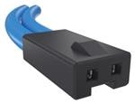 照明连接器 Plug, FLM Series, Zhaga Book 20, LEX-LP, Poke-In Wire Termination, Socket Contacts, White