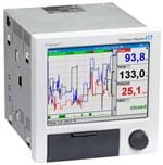 数据记录与采集 Graphic data manager 8x universal, 24V (-10%; +15%) AC/DC, Modbus TCP Slave + Ethernet RJ45 + USB