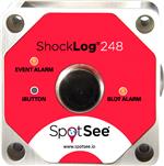数据记录与采集 248 ShockLog 100g 250Hz Unit: External Humidity & Temperature Sensor Calibration Certificate Included, Temperature and Humidity Calibration Certifcate NOT included but available
