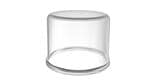 照明连接器 FLB Dome, NEMA ANSI C136.41, 76mm, 60mm Height, Clear