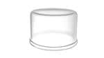 照明连接器 FLB Dome, NEMA ANSI C136.41, 76mm, 50mm Height, Translucent