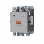 机电接触器 Three-pole IEC style 400Amps rated (AC3 at 440VAC) contactor with screw terminals, 100-200 VAC/VDC coil and two normally open / normally closed auxiliary contacts.