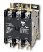 机电接触器 Three-pole Definite Purpose style, 60Amps rated (FLA at 240VAC) contactor with lug terminals, 24 VAC coil and no auxiliary contacts.