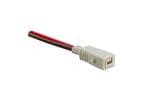 照明连接器 SSL 1.1, Plastic, 3A, 02 pins, Jack Connector, Straight, Crimp, Field Installable