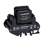 固态接触器 SSR Contactor, 3-Phase, DIN Rail Mount, 480VAC/4A, 24VDC In, Zero Cross, 2P