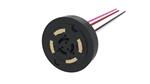 照明连接器 FLA Receptacle NEMA ANSI C136.41, 3 Power, 2 Signal, 16AWG, 105C, with Panel Gasket EPDM Rubber