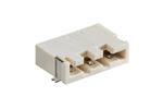 照明连接器 SSL 1.1, Plastic, 3A, 06 pins, Jack Connector, Right Angle With Post, SMT, Receptacle