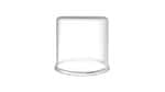 照明连接器 DOME COVER 80 mm DIA, 75 mm high, FLS Series - TRANSLUCENT