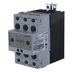 固态接触器 3-pole DIN-rail mount SCR, Proportional control (Phase angle), Operating voltage (Ue): 180 - 660 Vac (1200 Vp), Rated current (Ie): 20 Aac, Input: 4 - 20 mADC, Built-in overvoltage protection